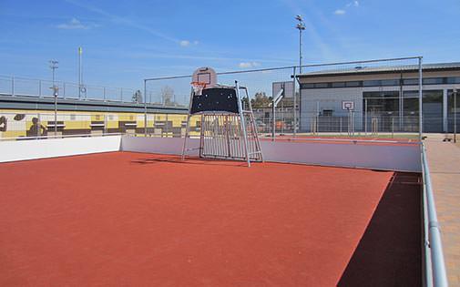 streetball and street soccer