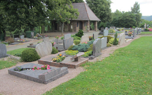 Bewahrung des Friedhofes als Ort der Trauer und Erinnerung